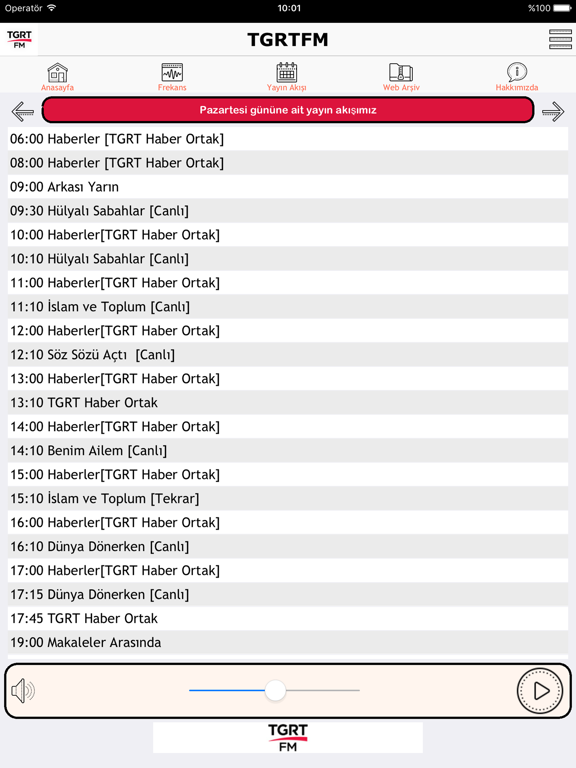 Screenshot #6 pour Tgrt FM