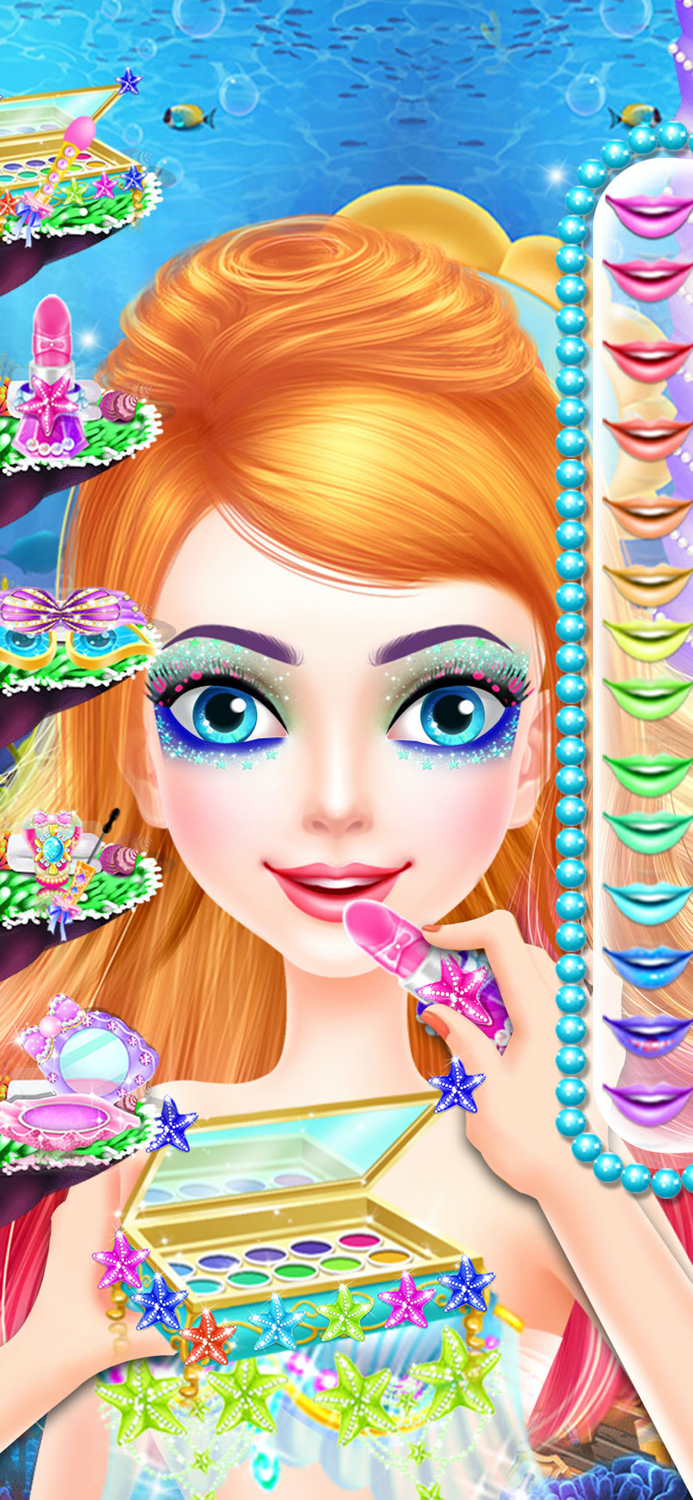 Mermaid Princess - Salon Games