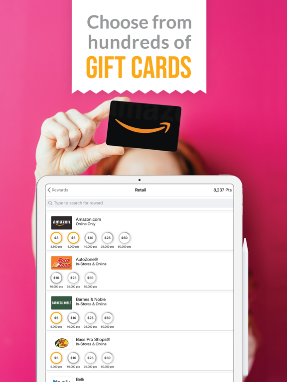 iPad Image of Fetch Rewards: Shop Snap Save