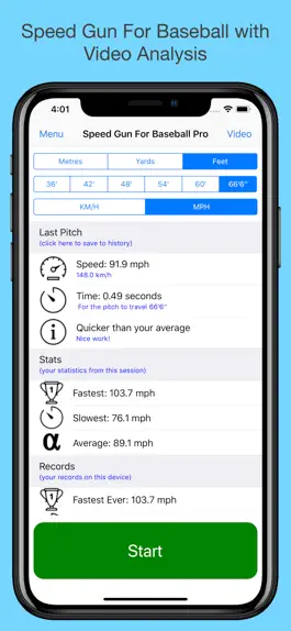 Game screenshot Speed Gun for Baseball mod apk