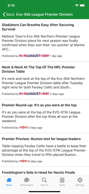 Football Web Pages(圖4)-速報App