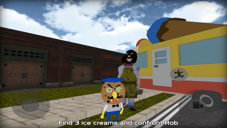 Scary Scream Sponge Neighbor