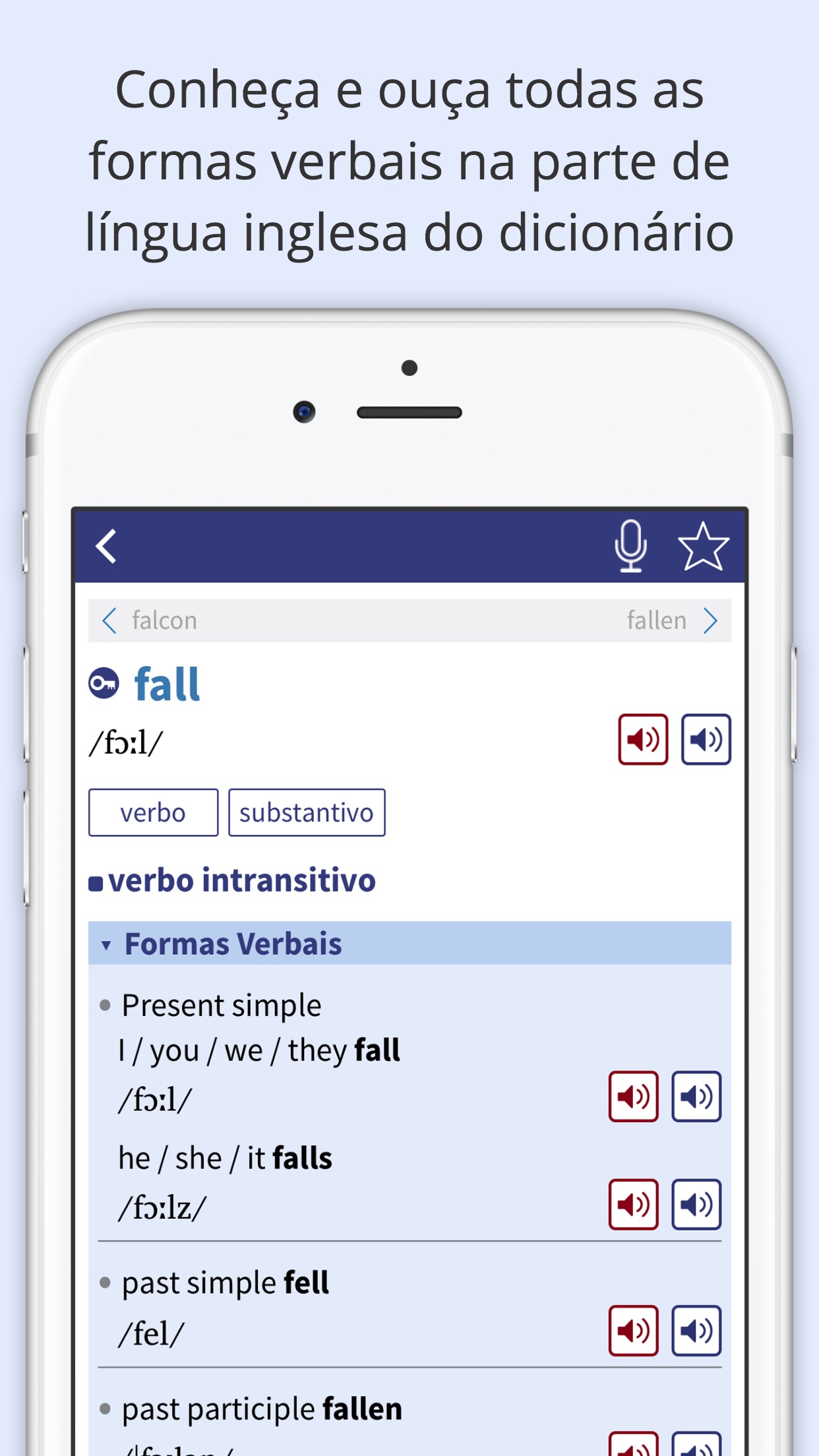 Screenshot do app Oxford Learner’s Dictionaries