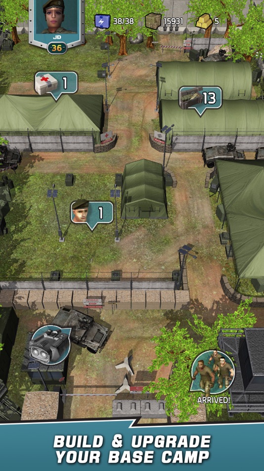 #4. VDV Match 3 RPG: Zombies! (iOS) 由: Jacques Deul