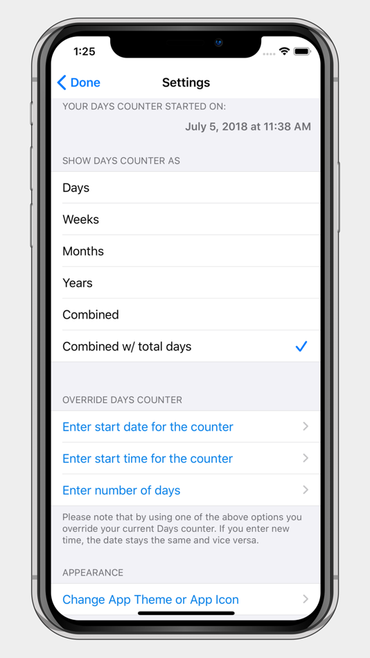 #5. Days - Sobriety Counter (iOS) 由: Reflective Technologies ApS