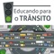 Jogo de realidade aumentada tridimensional com o tema da educação para o trânsito, com conceitos de sinalização, e leis de transito