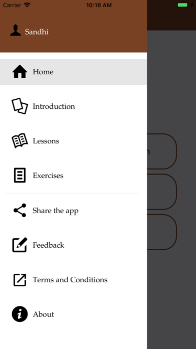 Screenshot 2 of Sandhi App