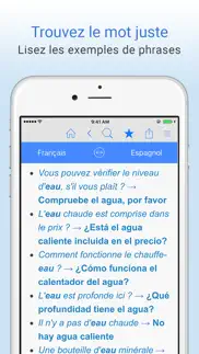 dictionnaire français–espagnol iphone screenshot 3