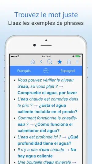 Dictionnaire Français–Espagnol screenshot 3