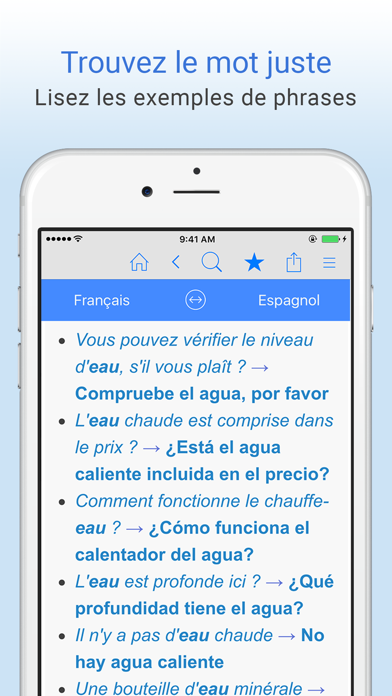 Screenshot #3 pour Dictionnaire Français–Espagnol