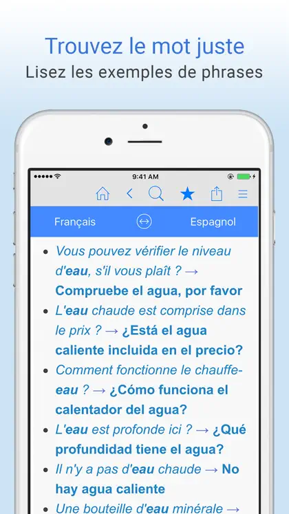 Screenshot 3 di 5 di Dictionnaire Français–Espagnol