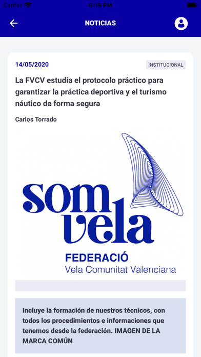 SomVela Federació Screenshot