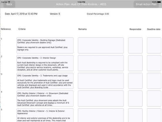Weis Index iPad screenshot