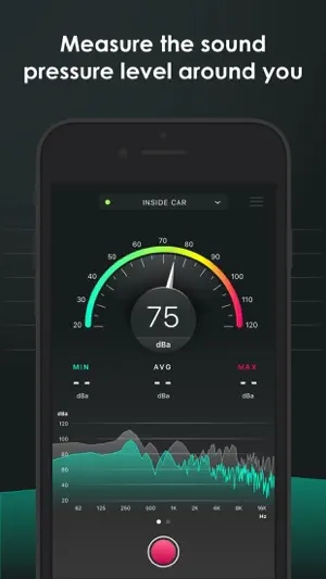 Decibel - sound level meter screenshot 1