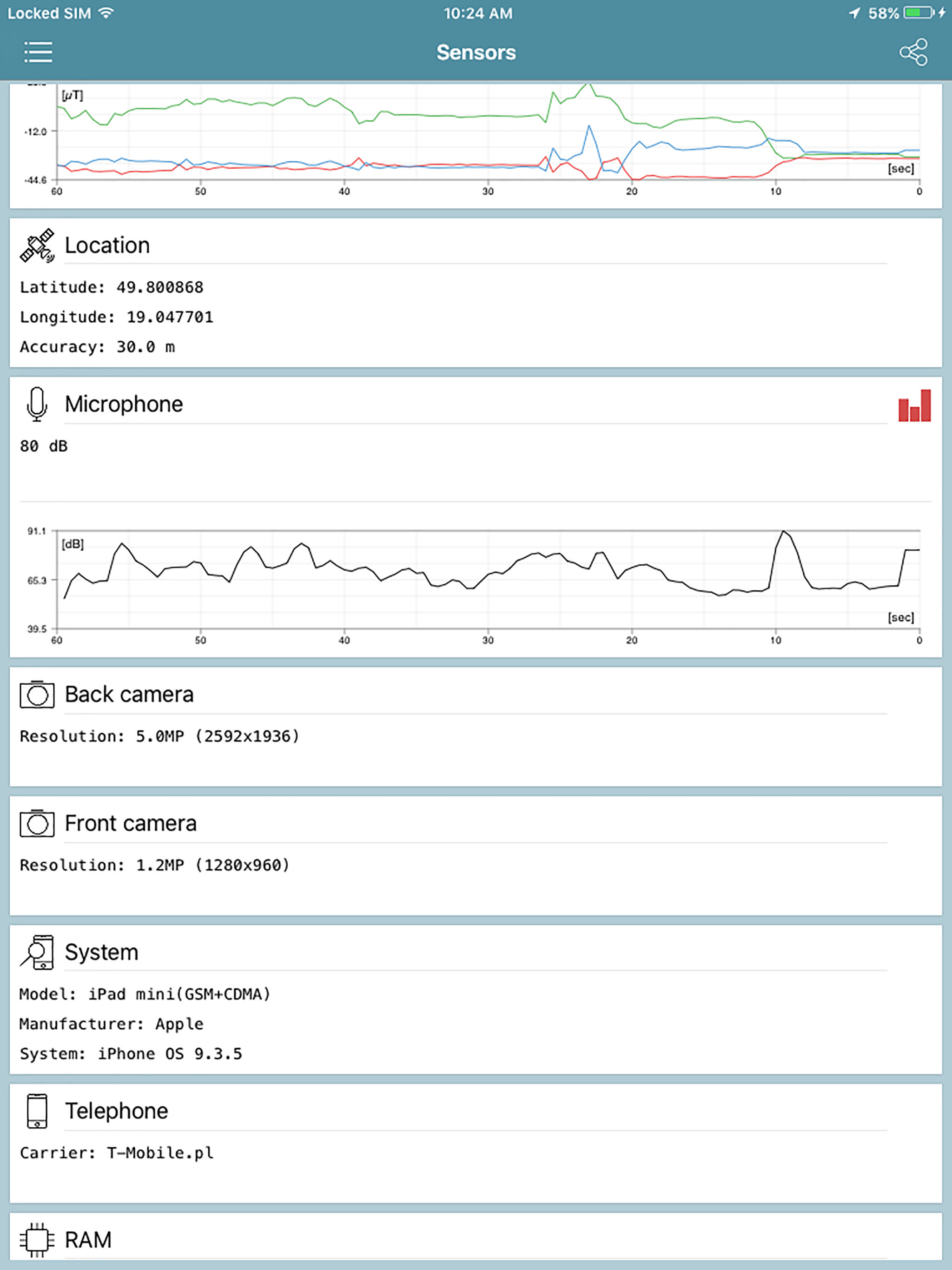 Sensors Toolbox
