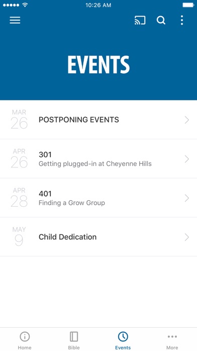 Cheyenne Hills Church Screenshot