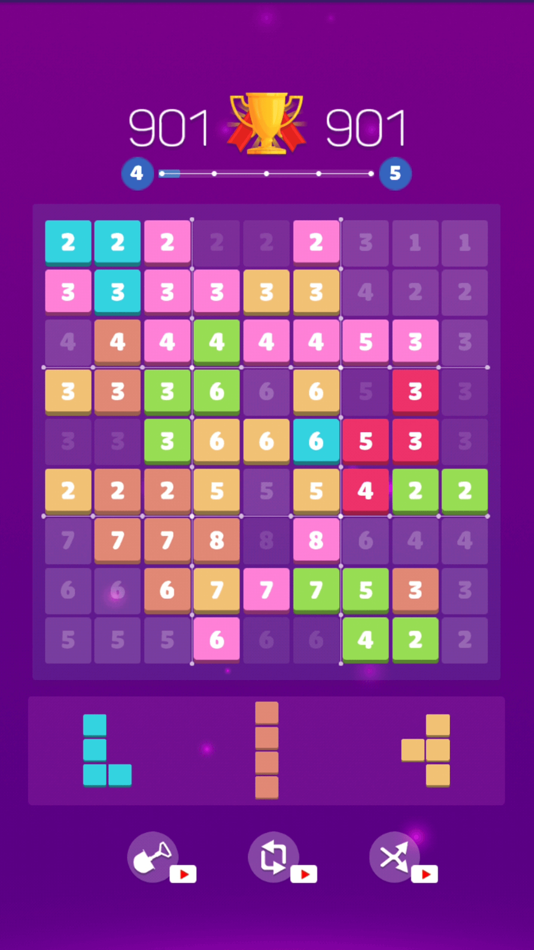 #10. SuDoBlock : Block puzzle game (iOS) Podle: Vnstart LLC
