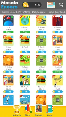Game screenshot Mosaic Encore mod apk