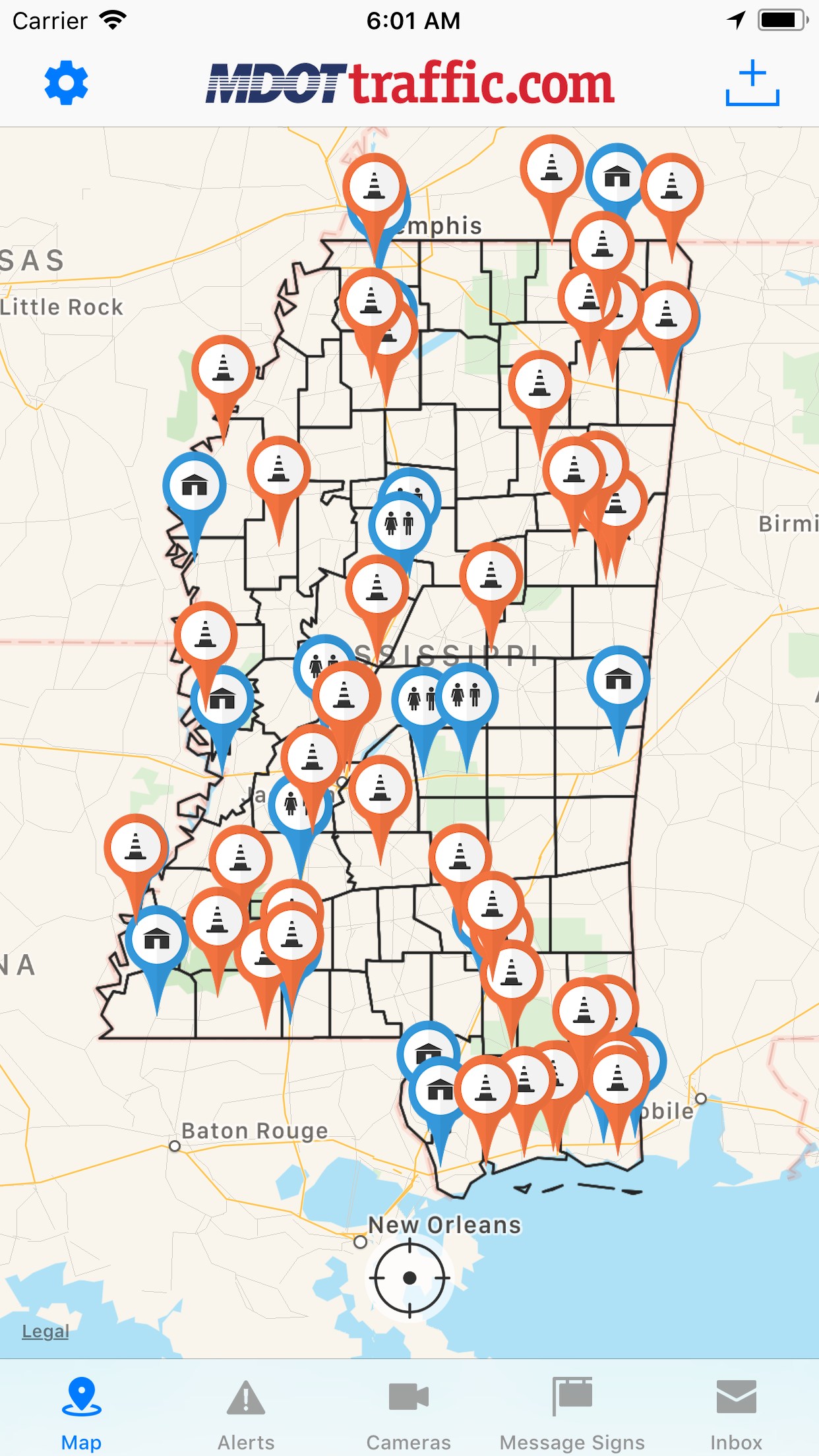 MDOT Traffic (Mississippi)