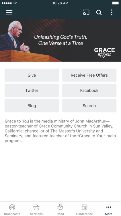 Grace to You