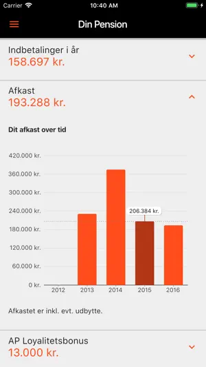 Mobil AP screenshot 2