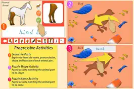 Game screenshot Parts Of Animals - Vertebrates hack