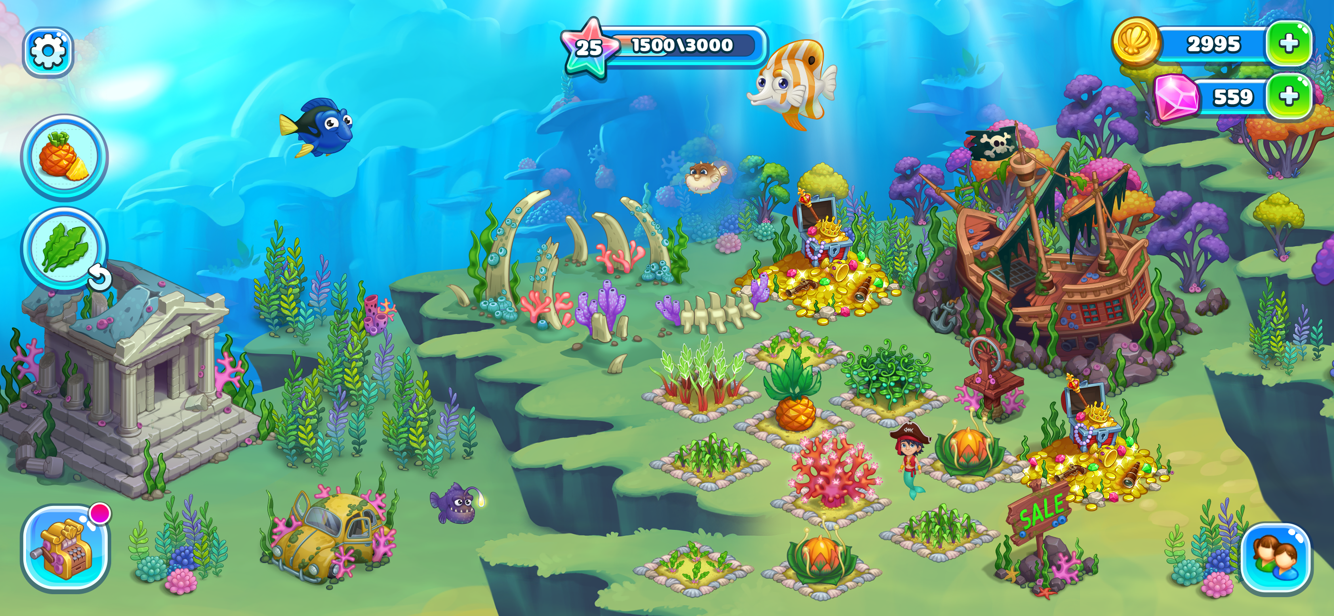 Aquarium Farm:Cozy Ocean Story