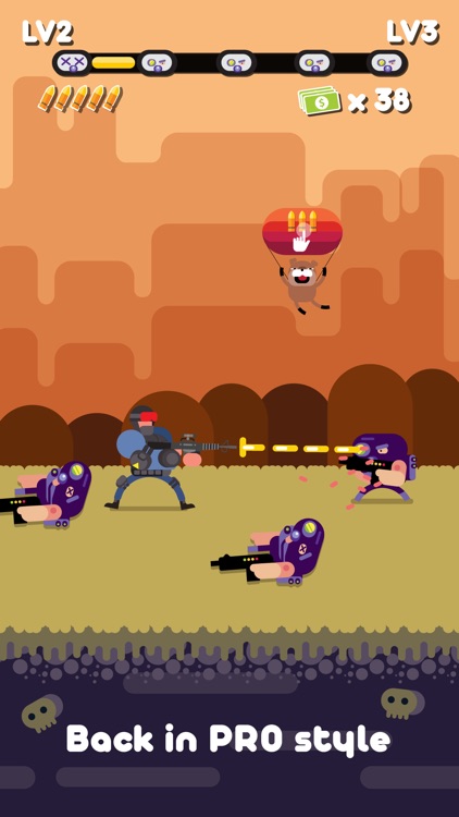 Gun Force PRO: shoot for watch screenshot-0
