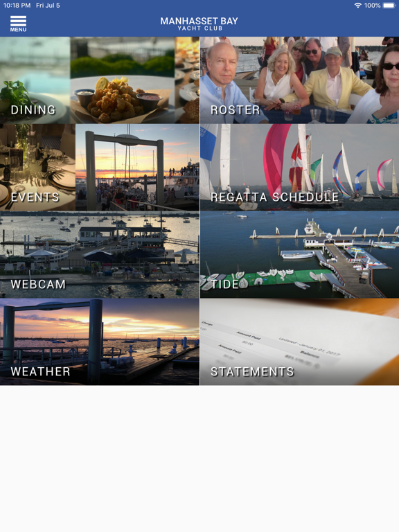 Manhasset Bay Yacht Club iPad screenshot 3 - Lifestyle app