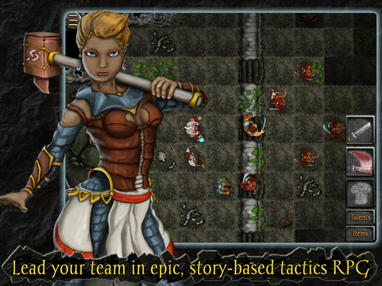 Heroes of Steel RPG Elite iPad app afbeelding 4