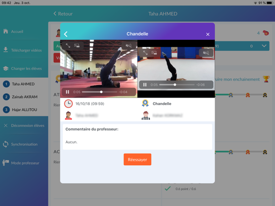 gymtop iPad screenshot 4 - Sports app