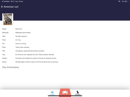 Screenshot #4 pour Chats & Chiens : Races et Quiz