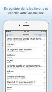 dictionnaire français–espagnol iphone screenshot 4