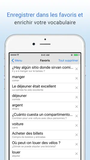 Dictionnaire Français–Espagnol screenshot 4