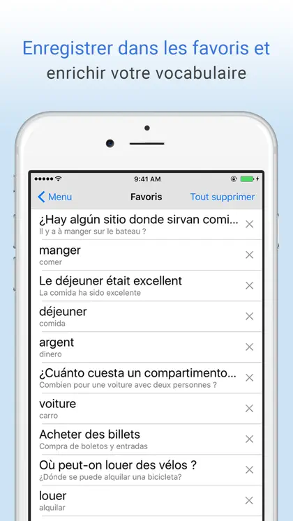 Screenshot 4 di 5 di Dictionnaire Français–Espagnol