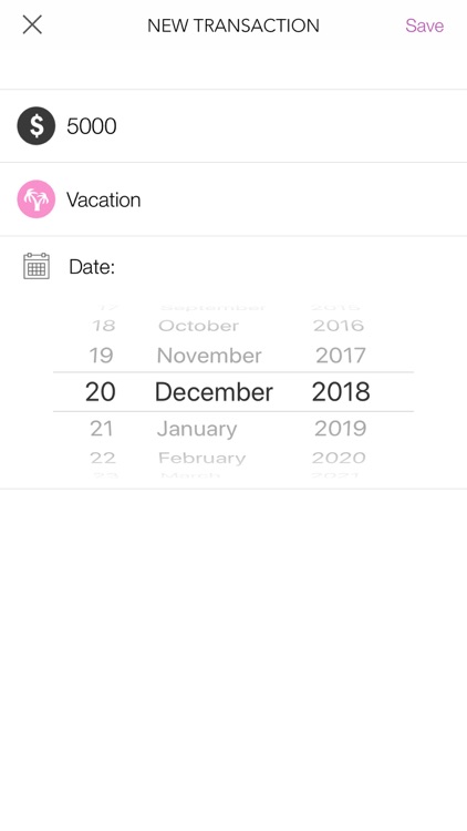 Budgeting app+