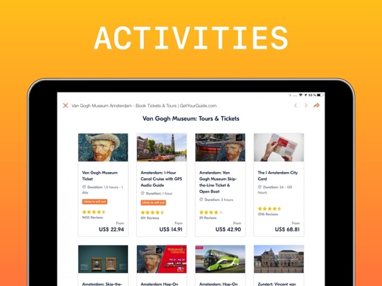 Van Gogh Museum Visitor Guide iPad screenshot 6 - Education app