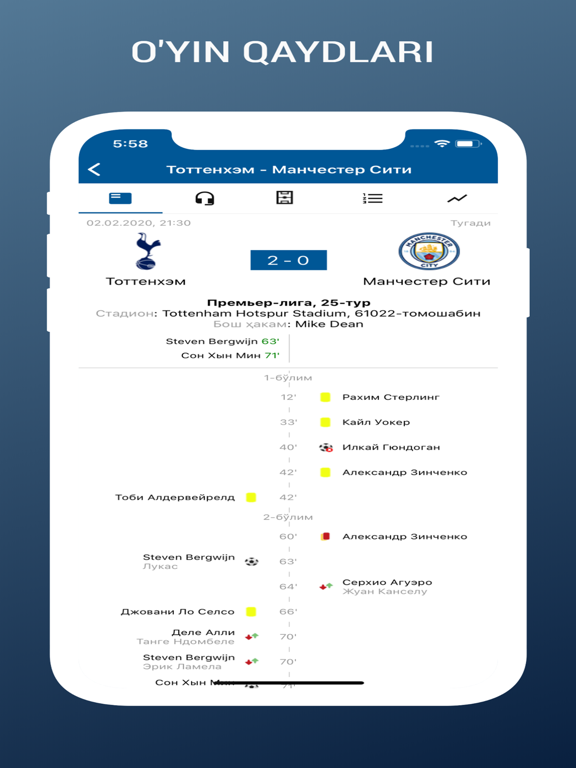 SPORTS UZ iPad screenshot 8 - Sports app