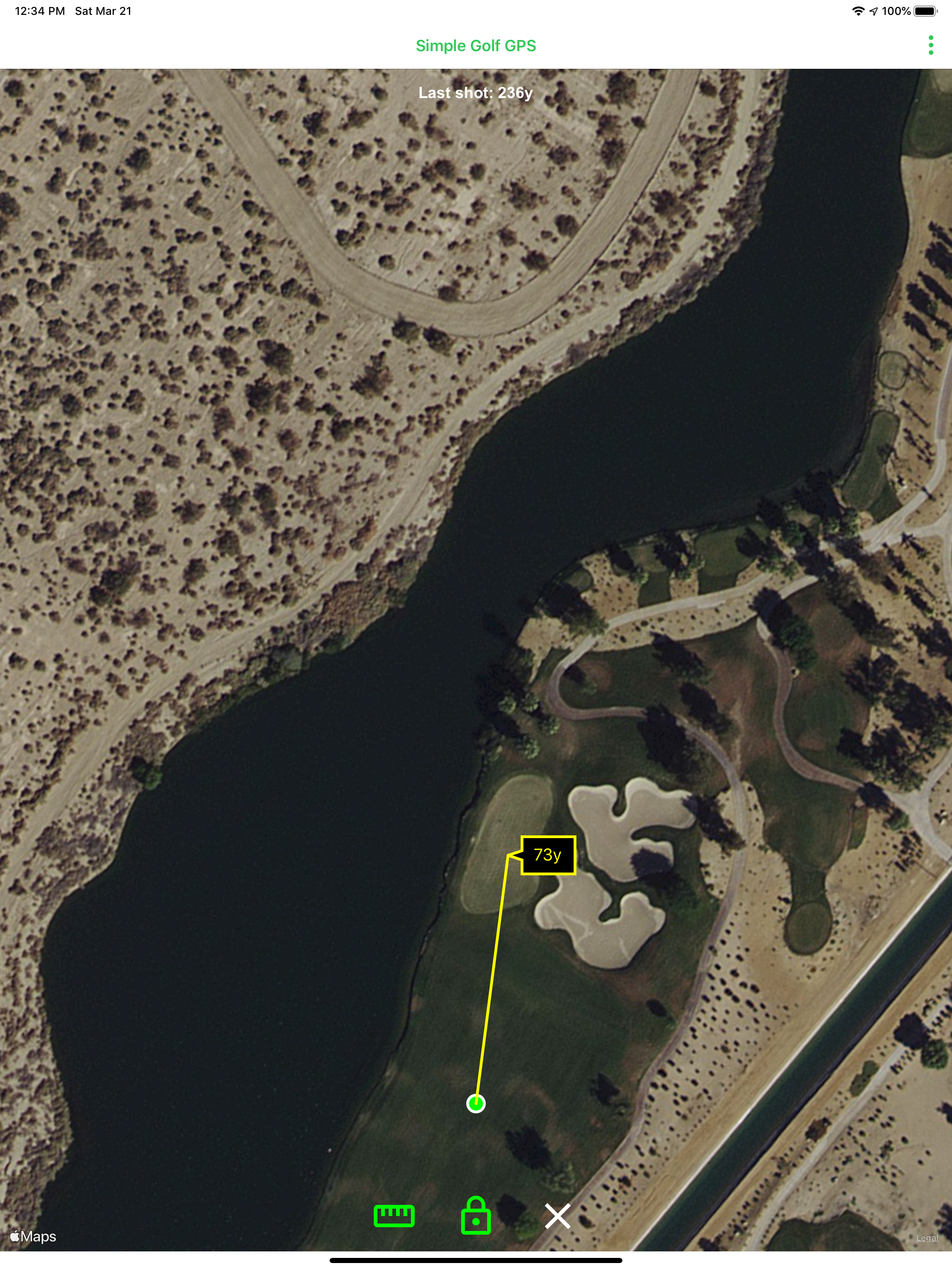 Simple Golf GPS