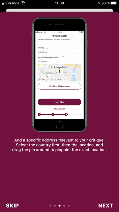 App screenshot