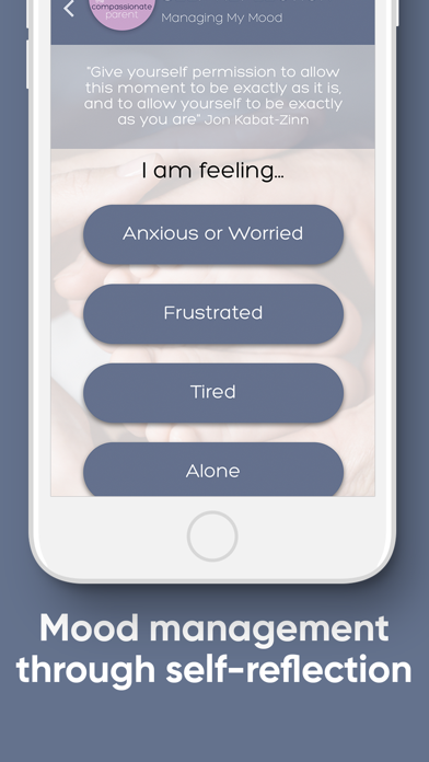 The Compassionate Parent App Screenshot