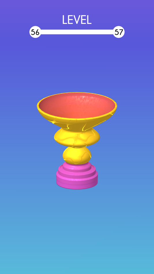 #3. Pottery Stack 3D (iOS) By: Pinpin Team
