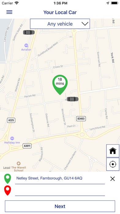 Your Local Car - Taxi screenshot 2
