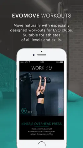 Game screenshot EVOmove Workouts apk