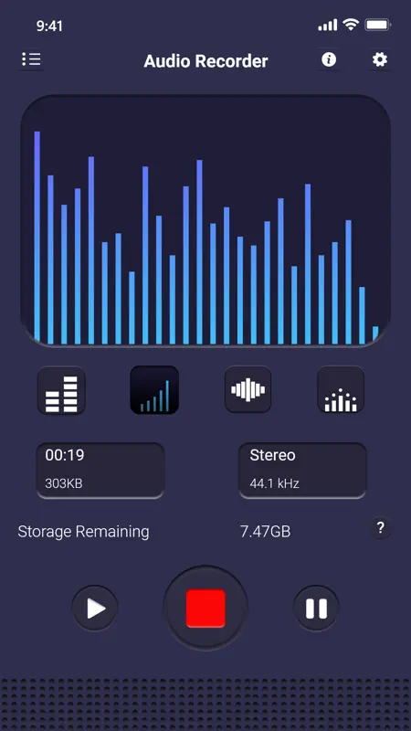 Voice recorder & editor Pro screenshot 8 of 10