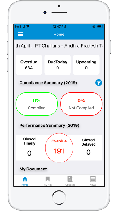 TeamLease Compliances Screenshot