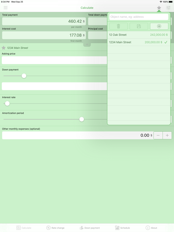 Screenshot #6 pour Home Mortgage Calculator
