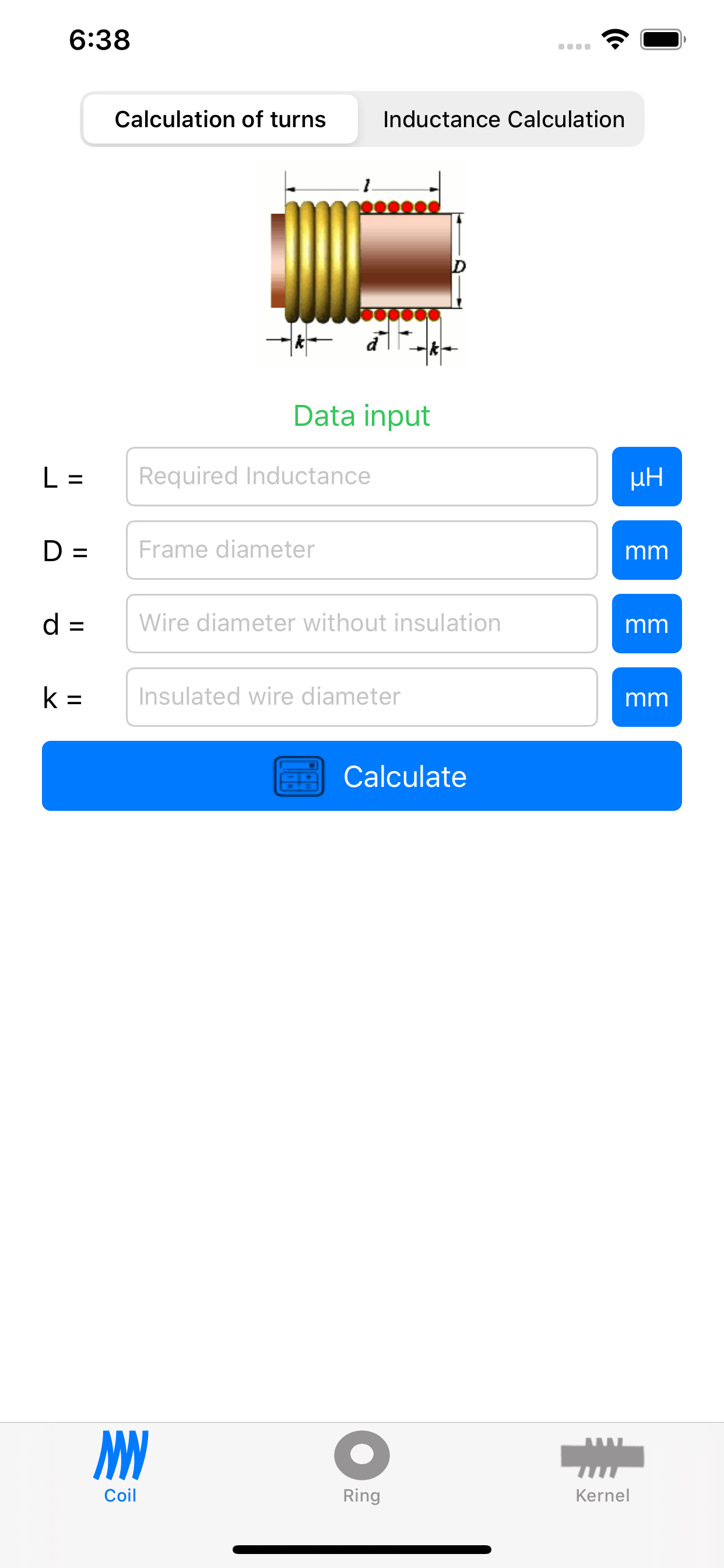 Inductance Calculation