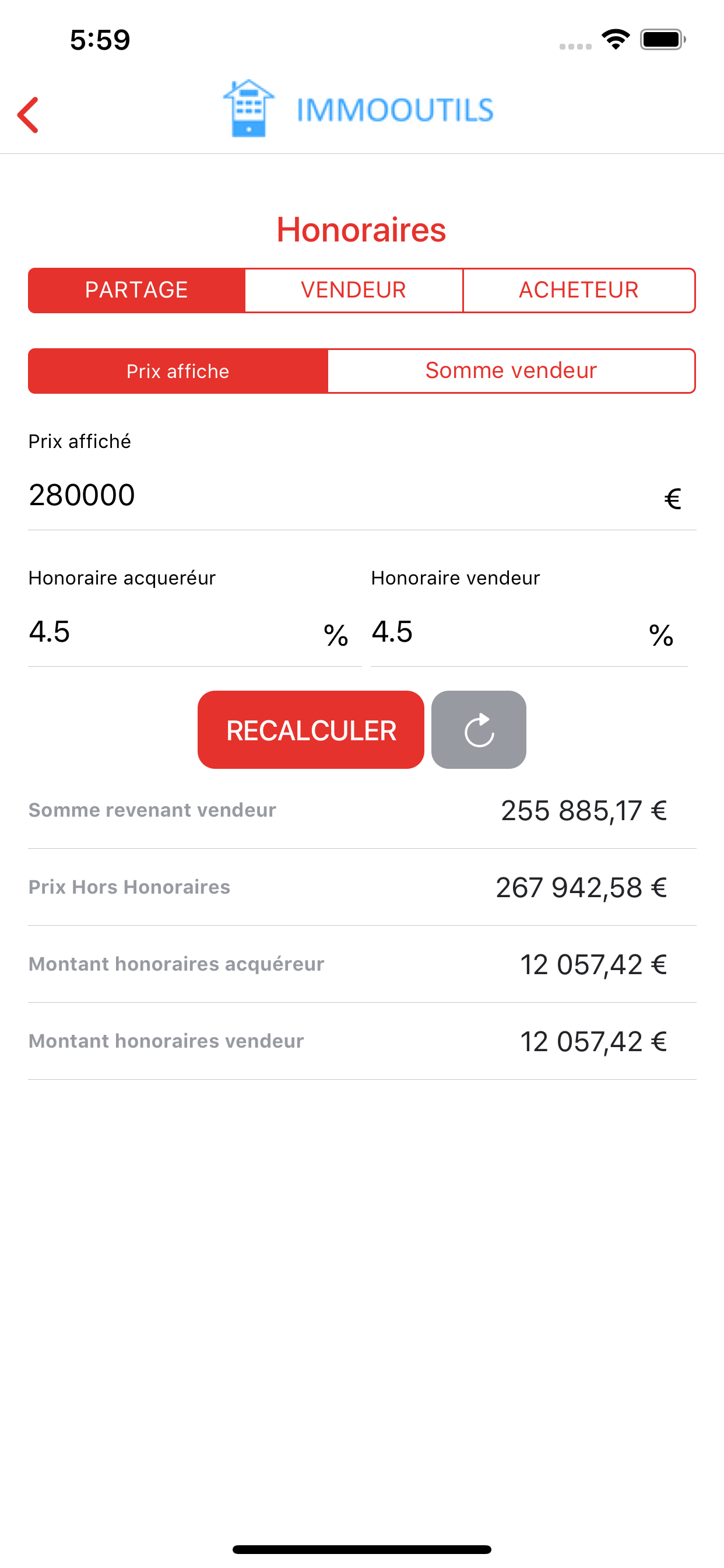 ImmoOutils screenshot 3