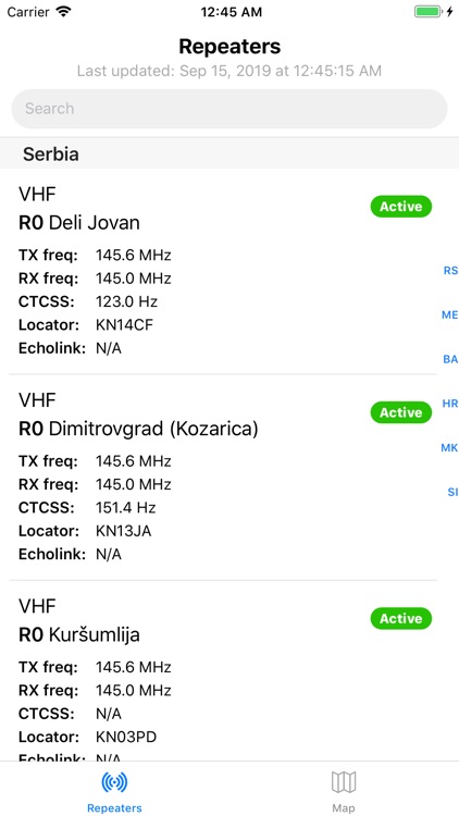 Balkan HAM Repeaters